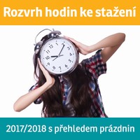článek rozvrh hodin 20172018 pdf xls ke stažení kampomaturite.cz 2016